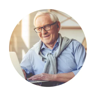 Male professional user